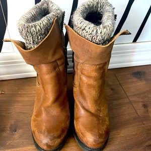 Steve Madden sweater booties